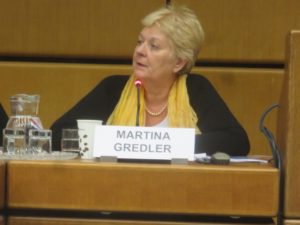 SI UN Representative in Vienna, Martina Gredler